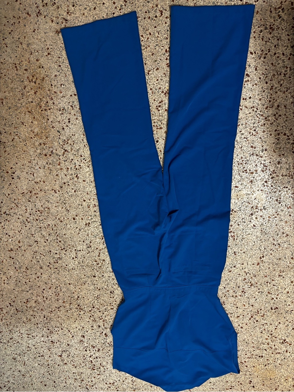 Figs Rafaela wide leg scrub jumpsuit royal blue small - Picture 11 of 12